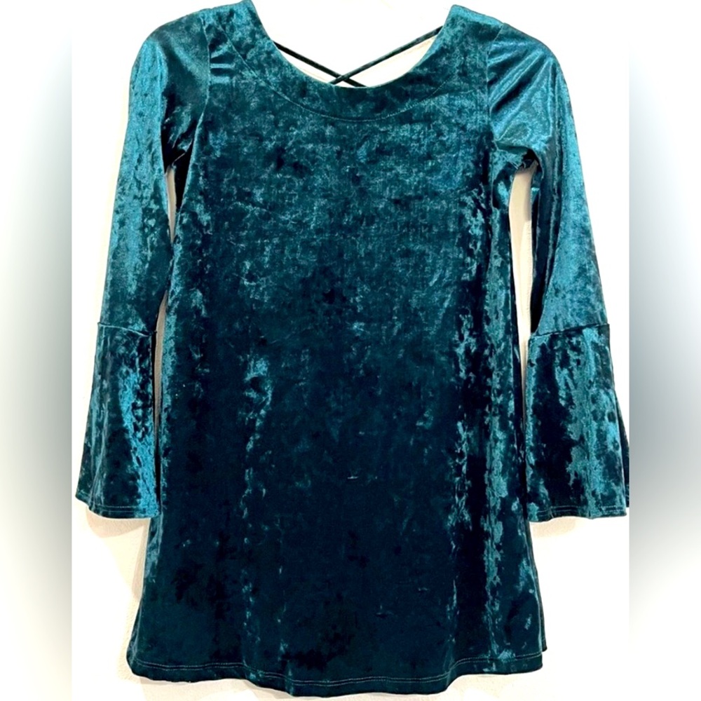 People’s Project LA Girls Velvet Dress